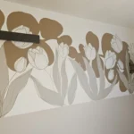 Fresque murale, décorative et intérieure pour des particuliers. Signée Mathilde Jauilhac, artiste dans les départements de la Charente-Maritime, de la Charente et partout en France.